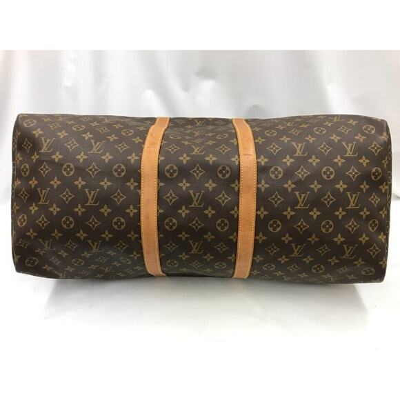 Louis Vuitton Keepall 60 Duffle Brown Canvas Monogram MI0920 - Picture 4 of 10